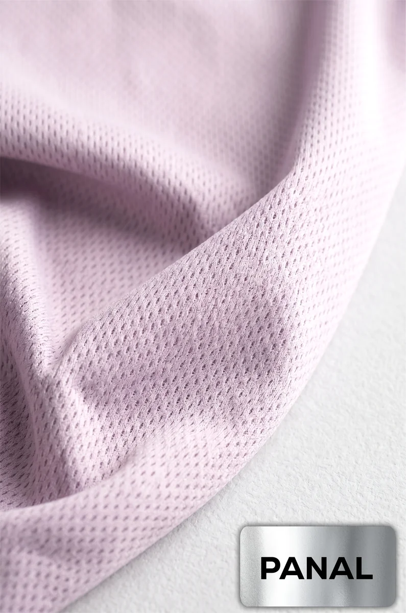 Tela Panal blanca — textura de tramado hexagonal